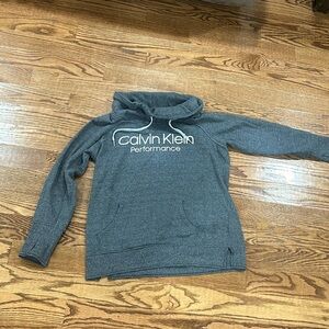Calvin kl long sleeve hoodie size m women